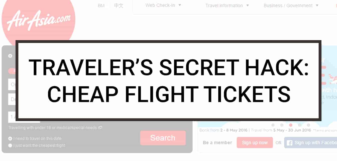 Travel Hack Buying Cheap Flight Tickets PTT Outdoor