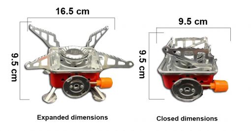 Portable Outdoor Camping Stove with Bag, PTT Outdoor, portable outdoor camping stove2,