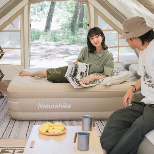 NATUREHIKE Outdoor Camping Heightened Inflatable Bed, PTT Outdoor, NATUREHIKE Outdoor Camping Heightened Inflatable Bed 4,