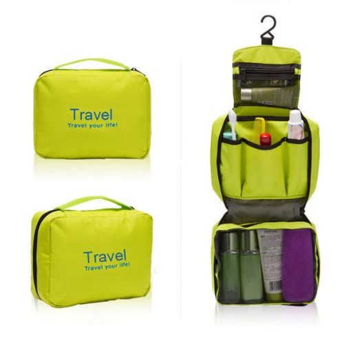 Large-capacity Travel Toiletries Bag, PTT Outdoor, Green 10,