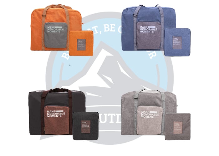 Exclusive Suede Foldable Travel Bag, PTT Outdoor, 2 3,