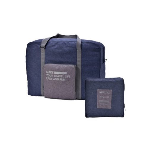 Exclusive Suede Foldable Travel Bag, PTT Outdoor, Blue 5,