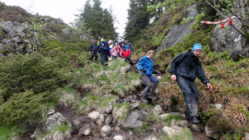 Useful Tips Reduce Knee Pains and Injuries 4 norway bergen events hiking 4and7 mountain hike dsc03393