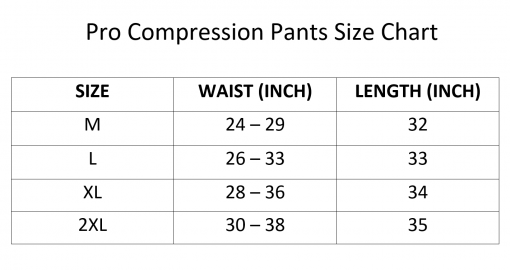 Pro Compression Pants, PTT Outdoor, Pro SC,