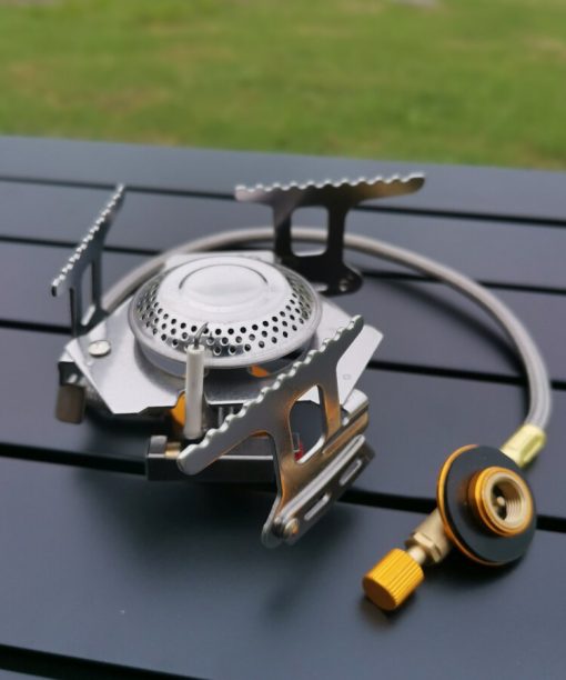 Spider Camping Stove with Hose and Adapter 1