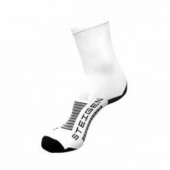 STEIGEN 3/4 Length Anti Blister Socks, PTT Outdoor, 3 Quater White,