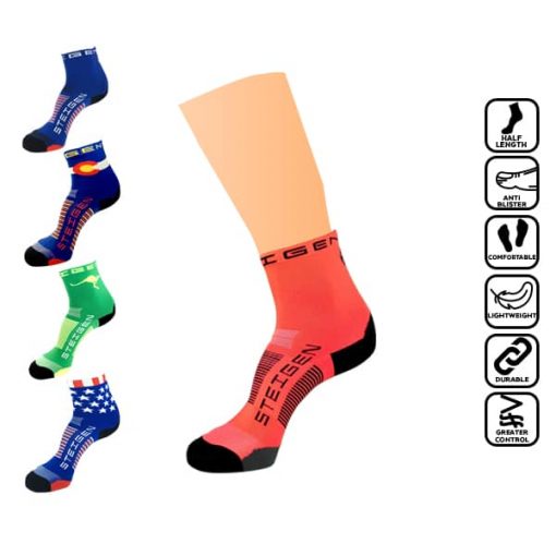 STEIGEN 1/2 Length Anti Blister Socks, PTT Outdoor, Half,