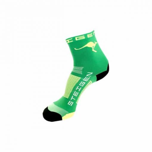 STEIGEN 1/2 Length Anti Blister Socks, PTT Outdoor, Half Aussie large a,