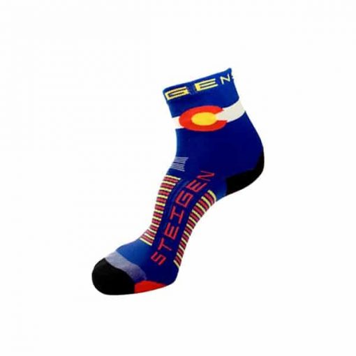 STEIGEN 1/2 Length Anti Blister Socks, PTT Outdoor, Half Colorado large,