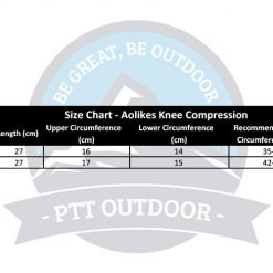 AOLIKES Knee Guard Compression, PTT Outdoor, SizeChart 1 1,