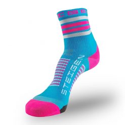 STEIGEN 1/2 Length Anti Blister Socks, PTT Outdoor, fairy floss half display,