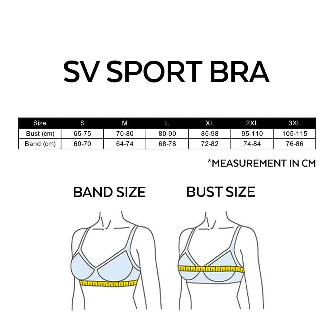 SV Sports Bra, sports bra, sport bra malaysia, bra sport, high impact sports bra, best sports bra