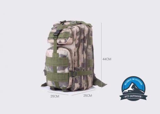 TAHAN Tactical 35L Backpack Size