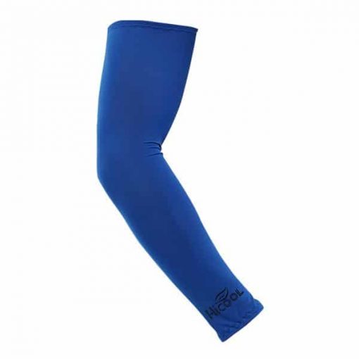 HiCool Sunscreen Arm Sleeves (per pair), PTT Outdoor, Blue Sleeve,