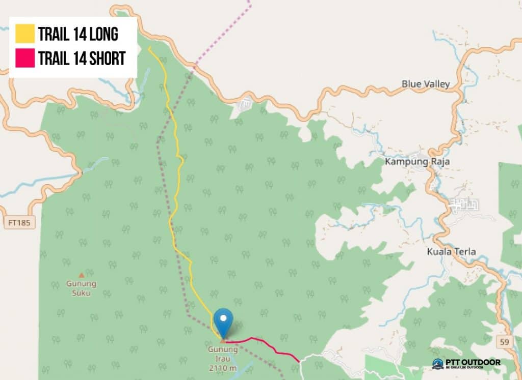 Conquering Gunung Irau, A basic walkthrough guide - Mount Irau Adventure Time | PTT Outdoor Conquering Gunung Irau, A basic walkthrough guide - Mount Irau Adventure Time, PTT Outdoor, Gunung Irau Trail Map,