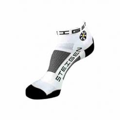 STEIGEN 1/4 Length Anti Blister Socks, PTT Outdoor, Quarter White,