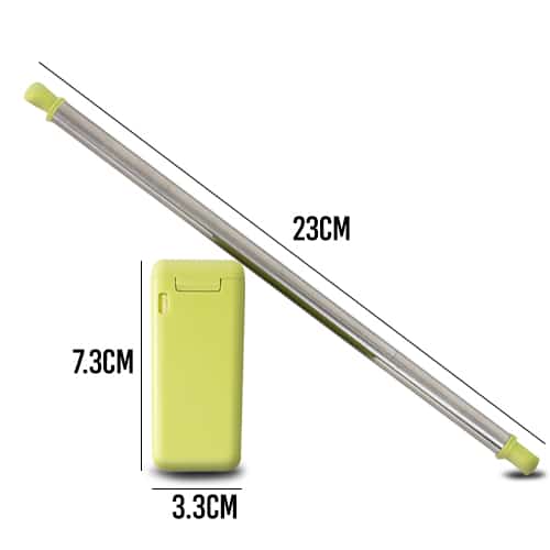 Collapsible Metal Straw, PTT Outdoor, 2,
