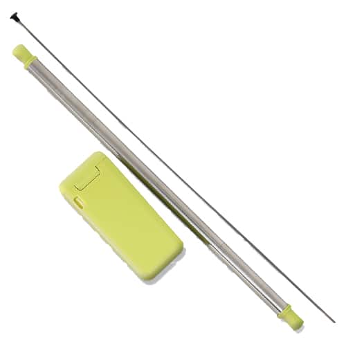 Collapsible Metal Straw, PTT Outdoor, Untitled 2,
