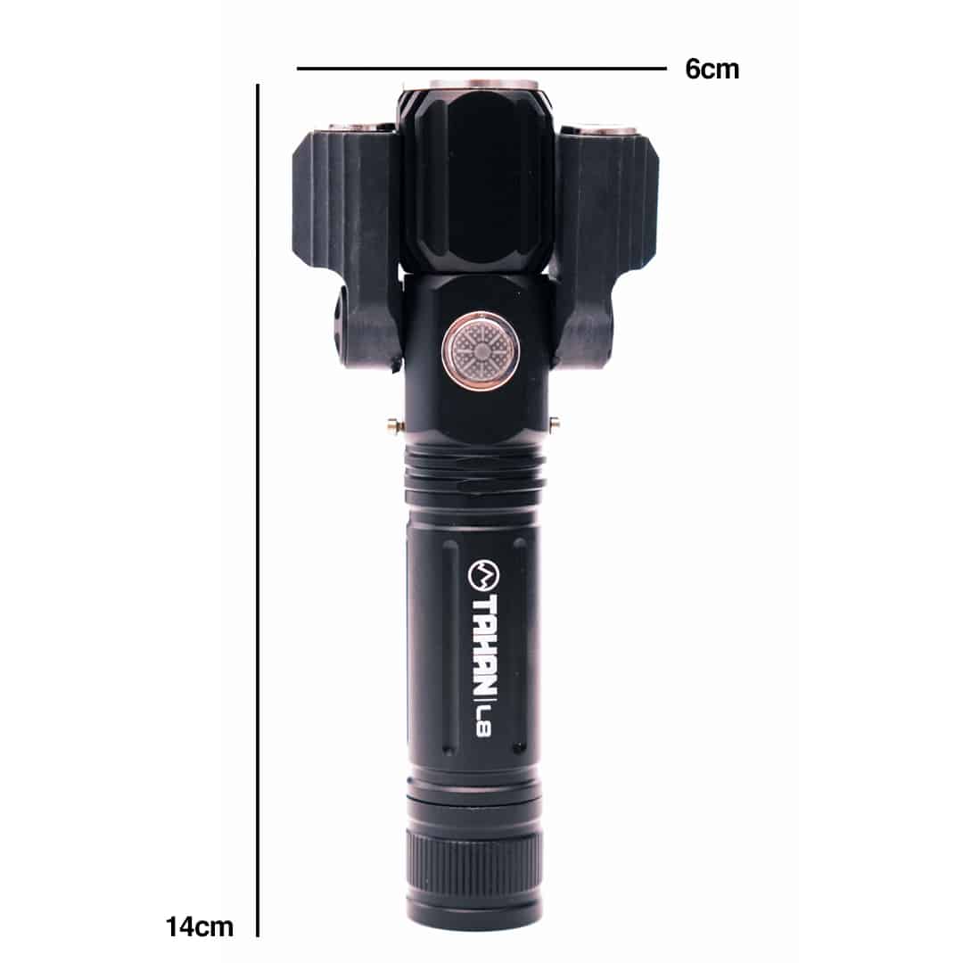 TAHAN L8 Tactical Flashlight, 500 Lumens Rechargeable Torchlight, lampu suluh, camping light, study light, lamp, lantern, emergency, rechargeable torchlight, torch