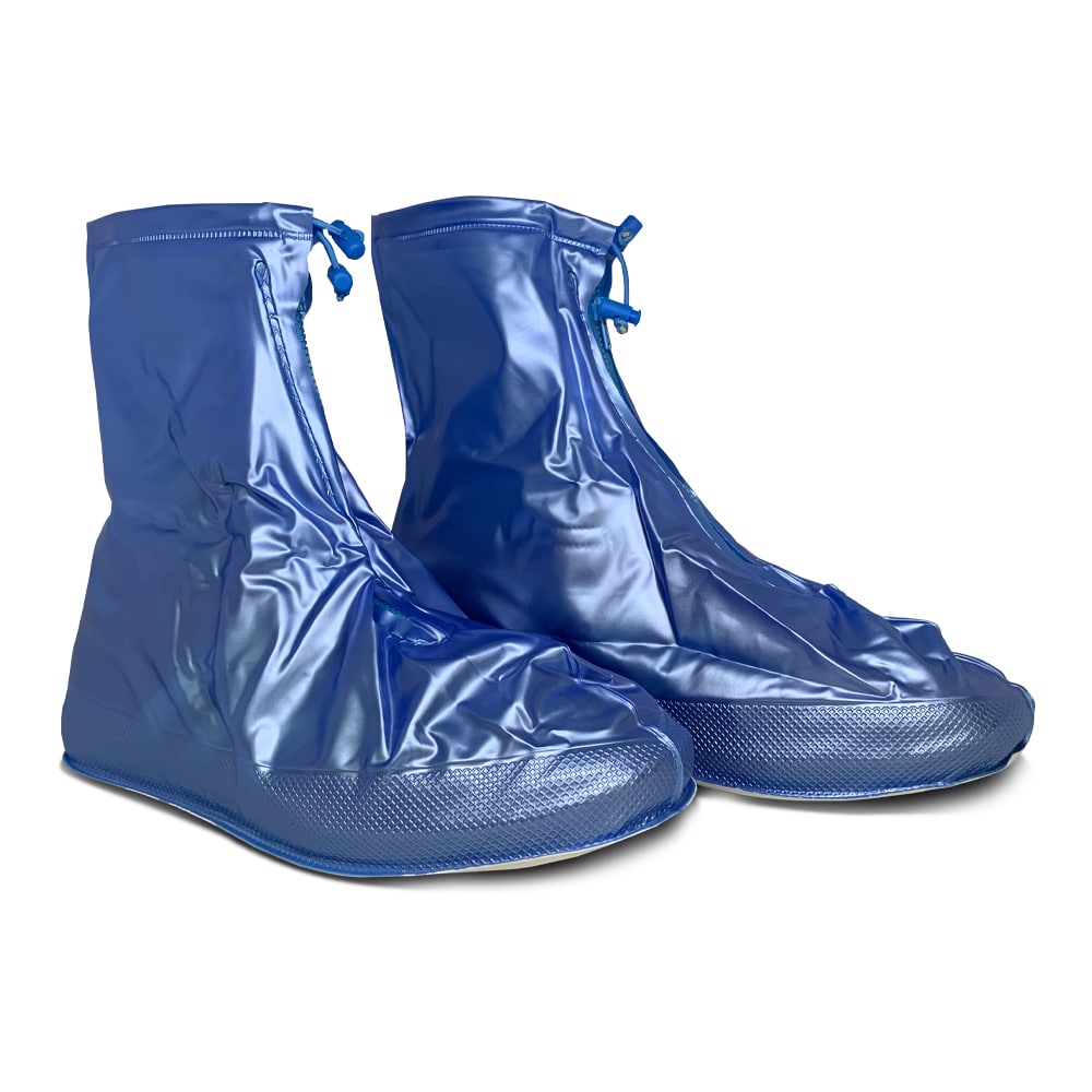 Anti-slip Waterproof Shoes Cover, PTT Outdoor, Blue 4,
