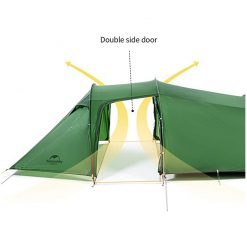 NATUREHIKE Cloud Footh Double Pole Tunnel Tent, PTT Outdoor, NATUREHIKE Cloud Footh Double Pole Tunnel Tent 4,
