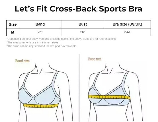 Let's Fit Cross-Back Sports Bra | PTT Outdoor Let’s Fit Cross-Back Sports Bra