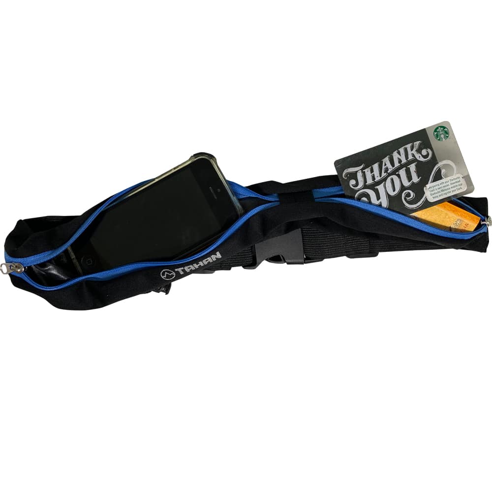 TAHAN Jogging Belt Pouch Storage Capacity