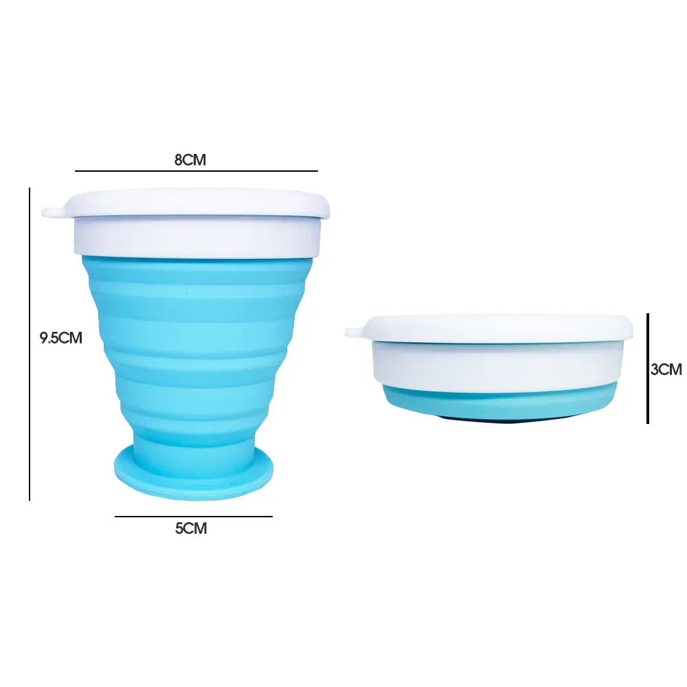 Silicone Cup 350ml, PTT Outdoor, 7,