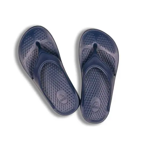 FREEWORLD Recovery Flip Flop - Unisex Sandal, PTT Outdoor, Navy 6 1,