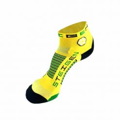 STEIGEN 1/4 Length Anti Blister Socks, PTT Outdoor, Quater Bolt Yellow,