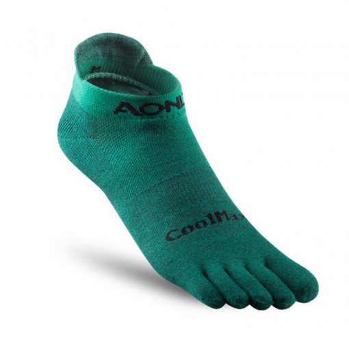 AONIJIE Premium Compression Toe Socks, PTT Outdoor, Aonijie Short Compression Toe Socks Green 1,