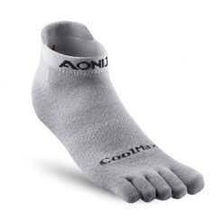AONIJIE Premium Compression Toe Socks, PTT Outdoor, Aonijie Short Compression Toe Socks Grey 1,