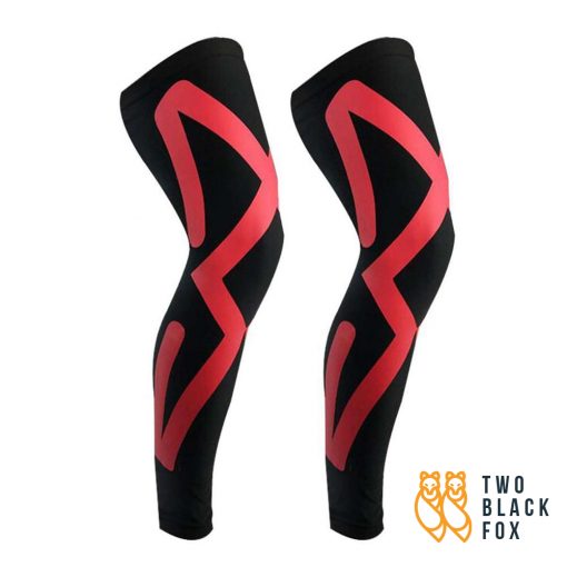TBF Compression Leg Sleeve, PTT Outdoor, TBF Compression Leg Sleeve red 3,