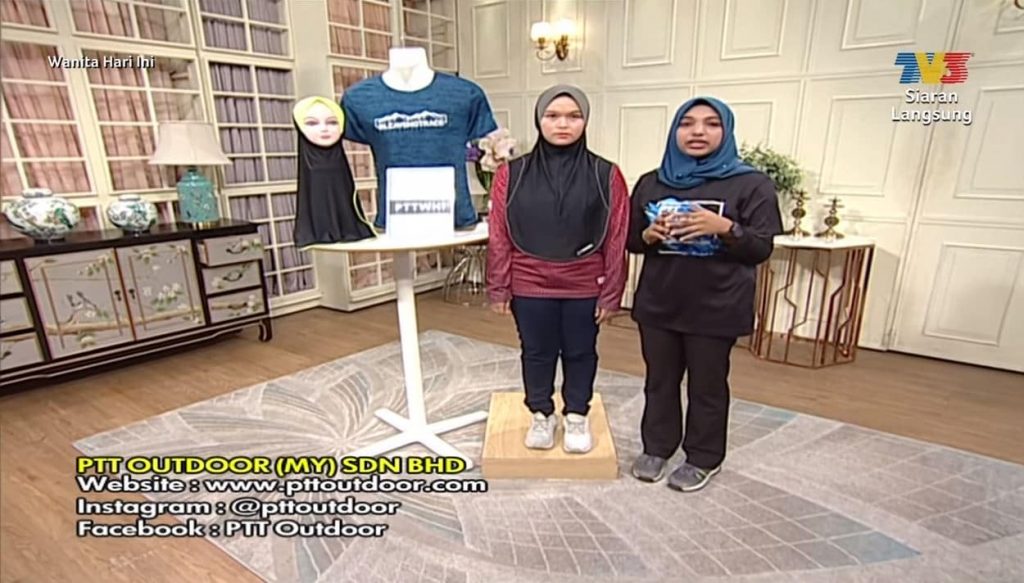 Tahan™ Instant Hijab, PTT Outdoor, WHI22August,