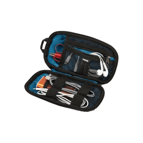 THULE Subterra Powershuttle Cable & Charger Organizer, bags for chargers and cables, pouch for chargers, thule subterra powershuttle mini, cable bag organizer, cable and charger organizer, cable beg, travel organizer bag, thule tech organizer
