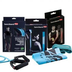 SANCTBAND ACTIVE Advanced Set, Sanctband | Resistance Band | Mini Loop | Tubing with Handle | Advanced Set Workouts | Advanced Set Exercises | Advanced Set Malaysia