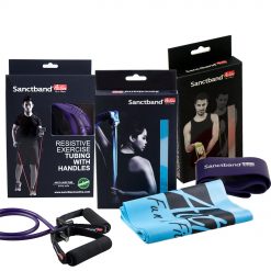 SANCTBAND ACTIVE Extreme Set, Sanctband | Resistance Band | Mini Loop | Tubing with Handle | Extreme Set Workouts | Extreme Set Exercises | Extreme Set Malaysia