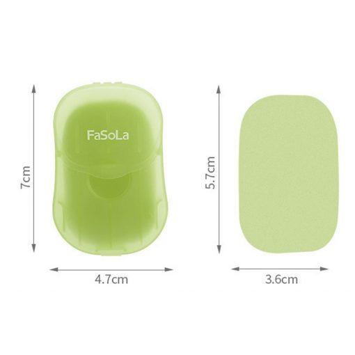 Fasola Dissolvable Sheets Soap, PTT Outdoor, Fasola Outdoor Portable Soap 2,