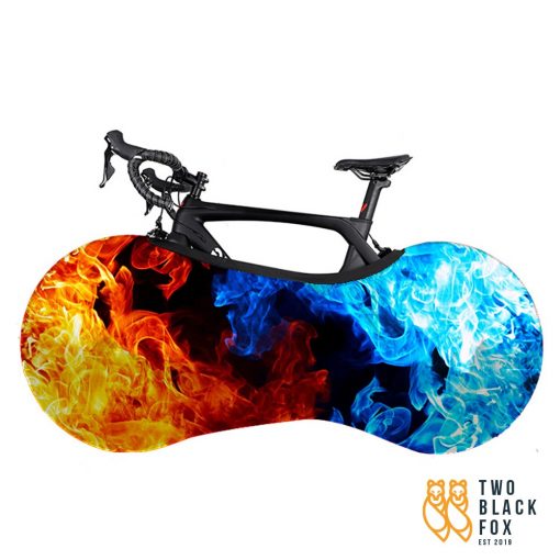 TBF Bike Covers, PTT Outdoor, Red Blue Flame,