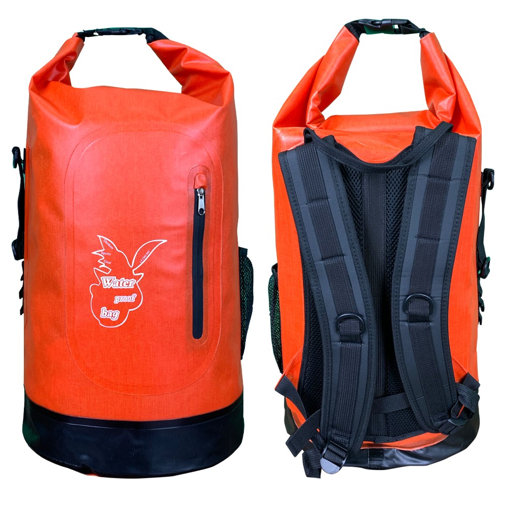 TBF Outdoor Waterproof Dry Backpack 30L, 30 liter, water resistance, backpack, camping bag, duffel, punching, beach bag, banana, trip, camily, free shipping