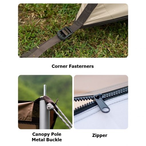 NATUREHIKE Cloud Desk Twin Tower Shelter Tent, PTT Outdoor, NATUREHIKE Cloud Desk Twin Tower Shelter Tent 1,