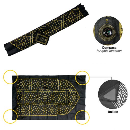 TAHAN Compact & Portable Prayer Mat, PTT Outdoor, TBF Compact Portable Prayer Mat 6,