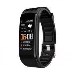 Running Main Category Page, PTT Outdoor, YoMi Smart Watch Bracelet with Bluetooth Black,