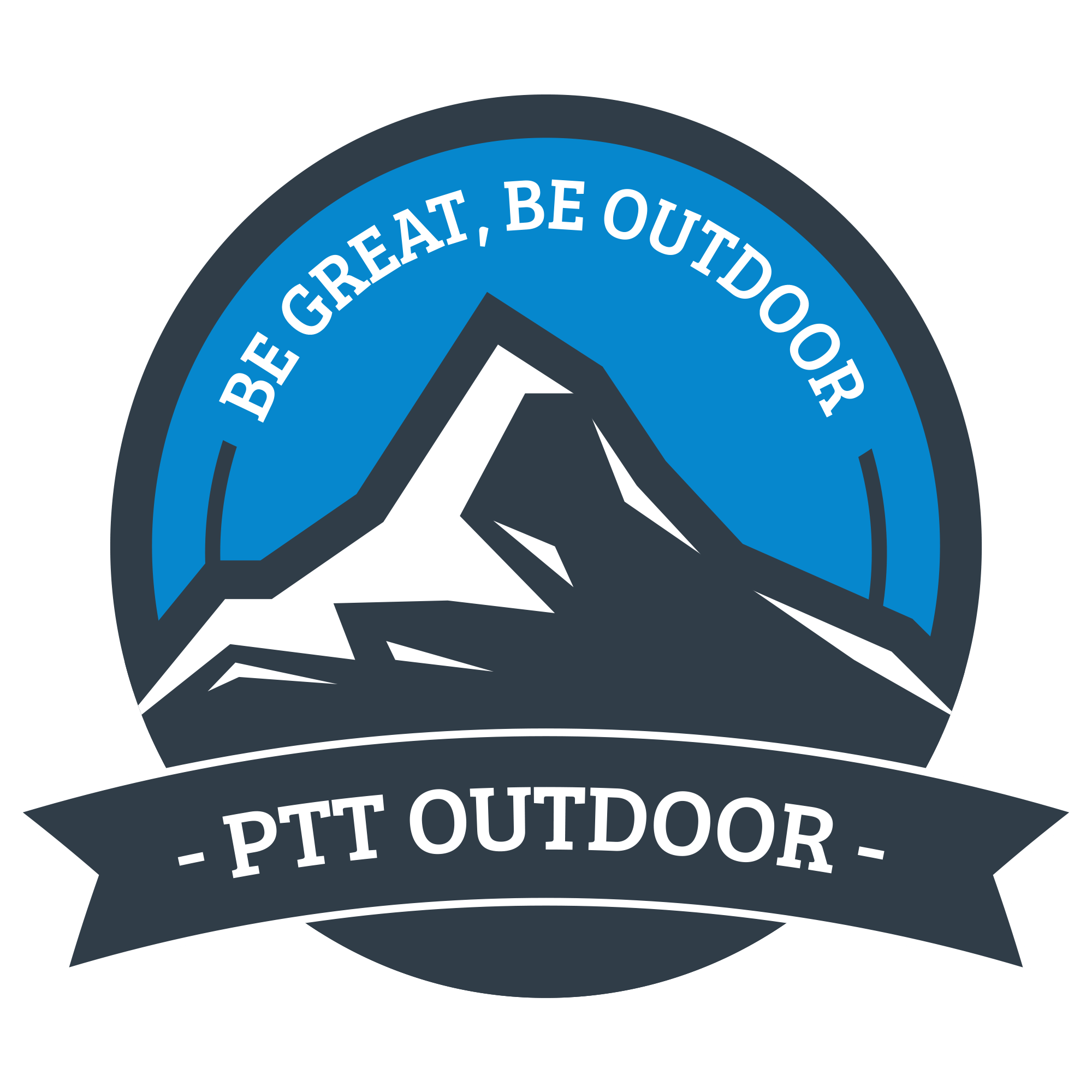 PTT Outdoor Charity Program, PTT Outdoor, 2000 x 2000 logo,