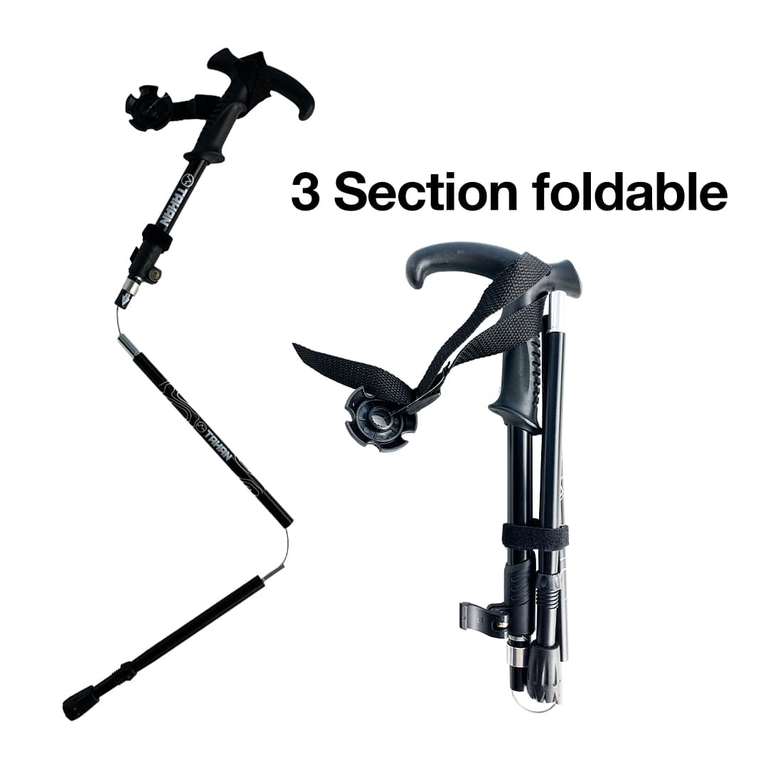 TAHAN 3-Section Foldable Hiking Stick 11 TAHAN 3-Section Foldable Hiking Stick, hiking stick, hiking poles, trekking poles, hiking pole stick, walking stick