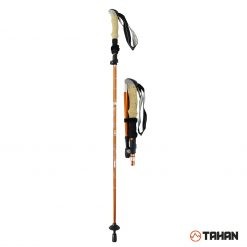 New Arrivals, PTT Outdoor, TAHAN 3 Section Foldable Hiking Stick Orange 1 1,