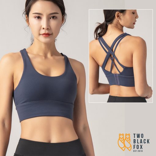 TBF Outdoor Double Crossback with Push-up Sports Bra, sports bra, sport bra malaysia, bra sport, high impact sports bra, best sports bra
