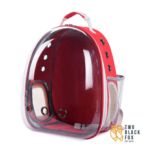 TBF Outdoor Pet Carrier Backpack with Breathing Hole, PTT Outdoor, TBF Outdoor Pet Carrier Backpack With Breathing Hole Red,