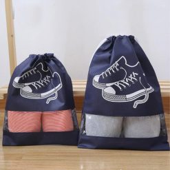 TBF Travel Shoes bag, water-resistant, lightweight, multifunctional, tidy, Style, fashion, waterproof bag, transparent windows