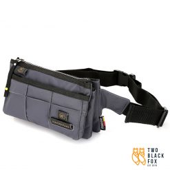 TBF Waist Pouch Bag with Multi-pocket, PTT Outdoor, TBF Waist Pouch with Multipocket Grey,